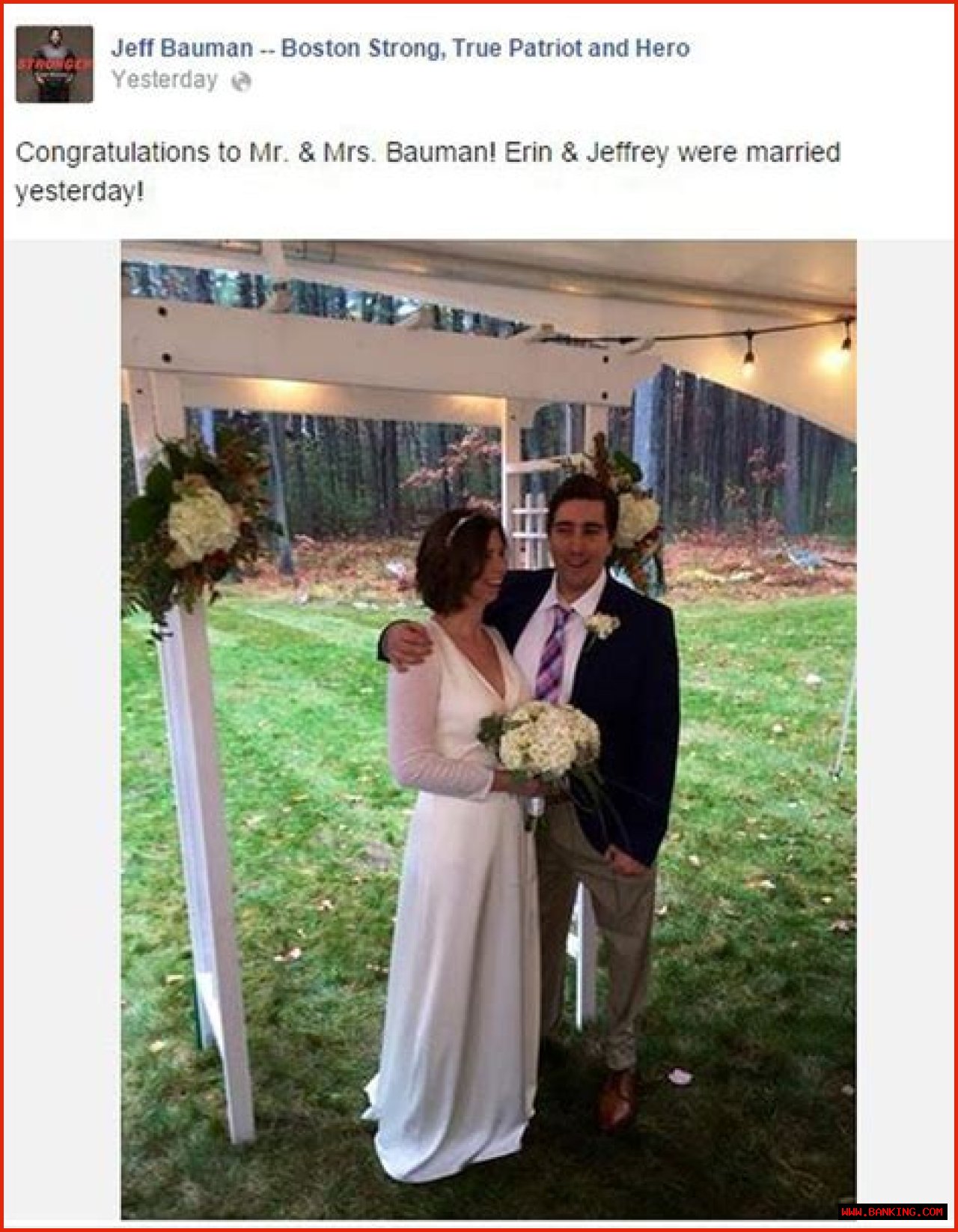Erin Hurley, Jeff Bauman's Beacon Of Hope